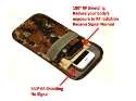 Picture of RF / RFID Shielding Cell Phone Case Handset Function Bag Porch Canvas Camouflage Color: Camo Woodland