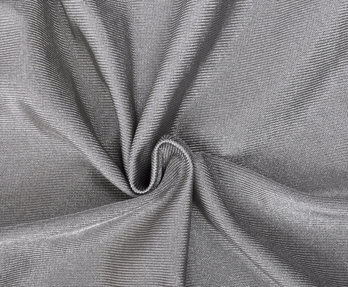 DIY 100% Pure Silver Fiber Stretchy Fabric Conductive EMF/RFID/EMI/RF  Blocking Faraday Cloth