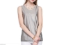 Picture of Anti Radiation women Tank top  With Protection Shielding, 100% Silver-Polyester Fabric, 890690F, Silver